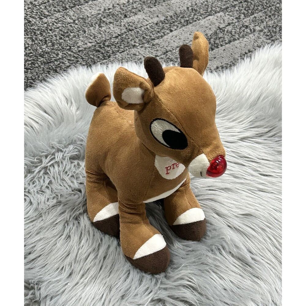 Brown Stuffed Reindeer Toy